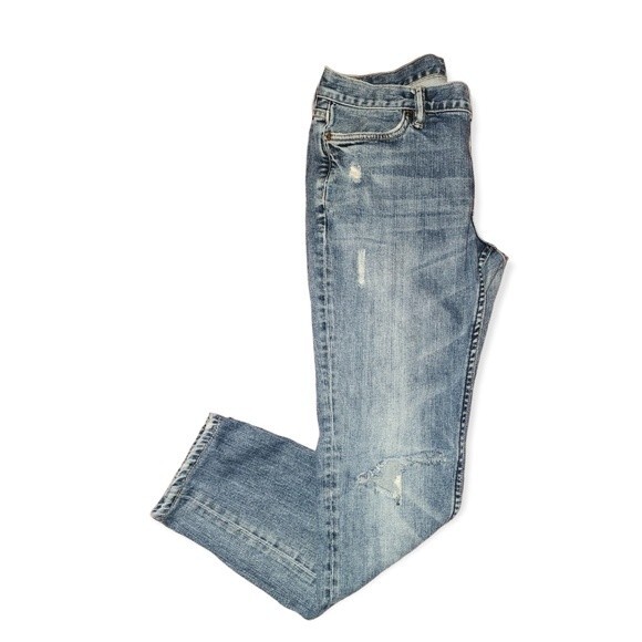 ALL SAINTS Ashby Low Rise Skinny Fit Distressed Jeans Size W27 - Picture 2 of 12